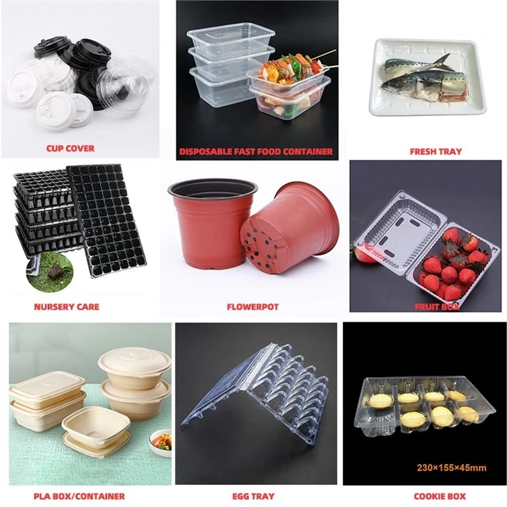 Plastic Cover Forming Machine